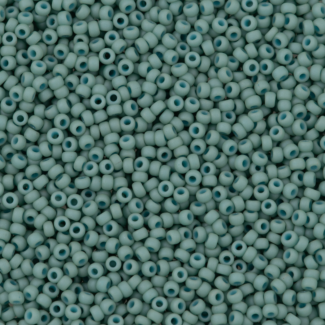 Miyuki Round Seed Bead 11/0 Opaque Matte Pale Seafoam (2028)