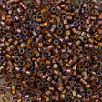 Miyuki Delica Seed Bead 11/0 Silver Lined Glazed Brown AB DB1692