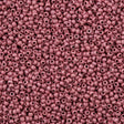 Czech Seed Bead 10/0 Metallic Dusty Rose Matte Terra (18595M)