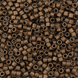 Miyuki Delica Seed Bead 10/0 Matte Metallic Bronze 7g Tube DBM322