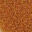 Miyuki Delica Seed Bead 11/0 Duracoat Dyed Silver Lined Yellow Gold DB2157