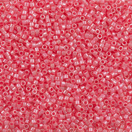 25g Miyuki Delica Seed Bead 11/0 Ceylon Watermelon DB236