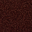 Miyuki Delica Seed Bead 11/0 Opaque Matte Espresso Bean 2-inch Tube DB1584