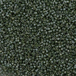 25g Miyuki Delica Seed Bead 11/0 Opaque Luster Avocado Green DB1566