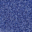 25g Miyuki Delica Seed Bead 11/0 Semi Matte Silver Lined Dyed Purple DB694