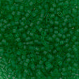 Miyuki Delica Seed Bead 11/0 Matte Transparent Green 2-inch Tube DB746