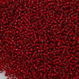 50g Toho Round Seed Beads 6/0 Silver Lined Garnet (25C)