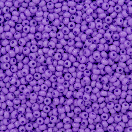 Czech Seed Bead 8/0 Solgel Plum Opaque (03623)