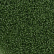 25g Miyuki Delica seed bead 11/0 Matte Olive DB1267