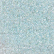 Miyuki Round Seed Bead 11/0 Inside Color Lined Ice Blue AB (269L)