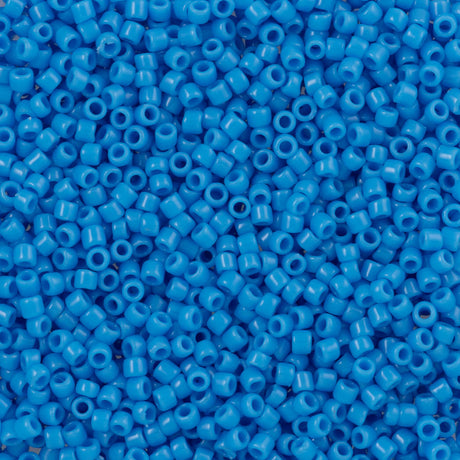 Toho Round Seed Bead 15/0 Opaque Cornflower (43D)