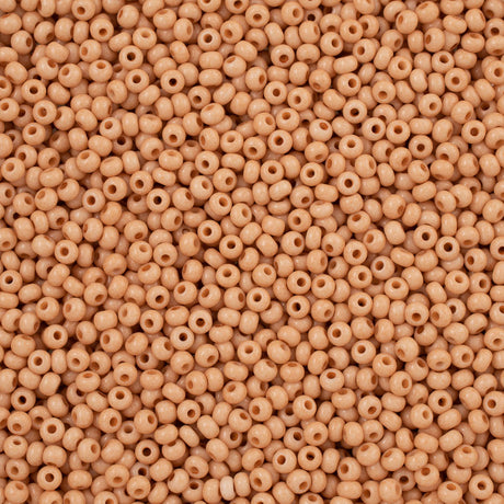 Czech Seed Bead 6/0 Solgel Wheat Opaque (03611)