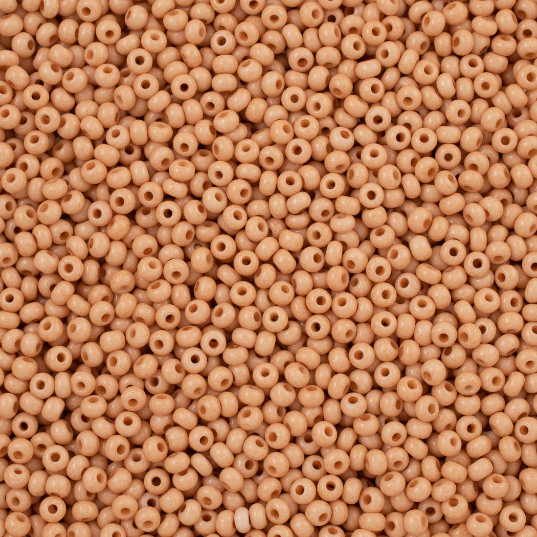 Czech Seed Bead 6/0 Solgel Wheat Opaque (03611)