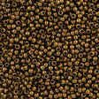 50g Toho Round Seed Bead 8/0 Antique Bronze (223)