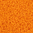 50g Toho Round Seed Bead 8/0 Opaque Orange (42D)