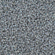 25g Miyuki Delica Seed Bead 11/0 Opaque Ghost Grey AB DB1579