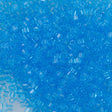 Miyuki Hex Cut Delica Seed Bead 10/0 Transparent Aqua 2-inch Tube DBMC706