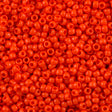 Toho Round Seed Bead 8/0 Opaque Orange (50)