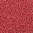 Miyuki Round Seed Bead 11/0 Duracoat Matte Galvanized Light Cranberry (4211F)