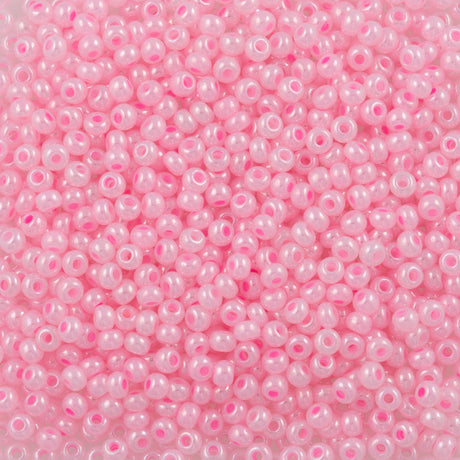 Czech Seed Bead 11/0 Ceylon Pink (37173)