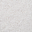 25g Miyuki Delica seed bead 11/0 Matte Chalk White DB351