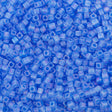 Miyuki 1.8mm Cube Seed Bead Matte Blue AB (150FR)