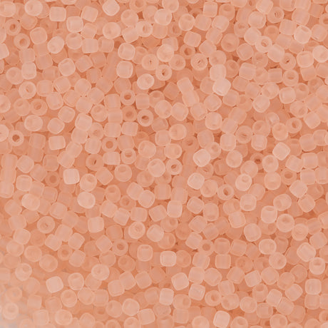 Toho Round Seed Bead 8/0 Transparent Matte Rosaline (11F)