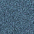 25g Miyuki Delica seed bead 11/0 Matte Light Grey Blue DB376