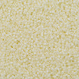 25g Miyuki Delica Seed Bead 11/0 Glazed Luster Opaque Light Buttercream DB2402