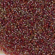 25g Miyuki Delica Seed Bead 11/0 Inside Color Lined Cranberry Harvest Mix DB990