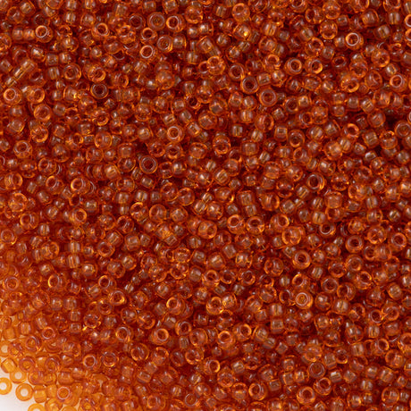 50g Miyuki Round Seed Bead 11/0 Transparent Topaz (133)