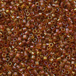 Miyuki Delica Seed Bead 11/0 Inside Dyed Color Peridot Auburn 2-inch Tube DB1735