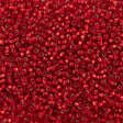 Czech Seed Bead 11/0 Light Ruby Silver Lined (97070)