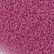 Czech Seed Bead 10/0 Color Lined Fuchsia (38325)