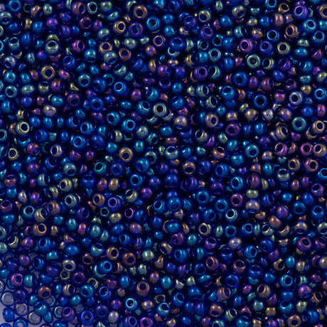 Czech Seed Bead 11/0 Dark Sapphire AB (31100)