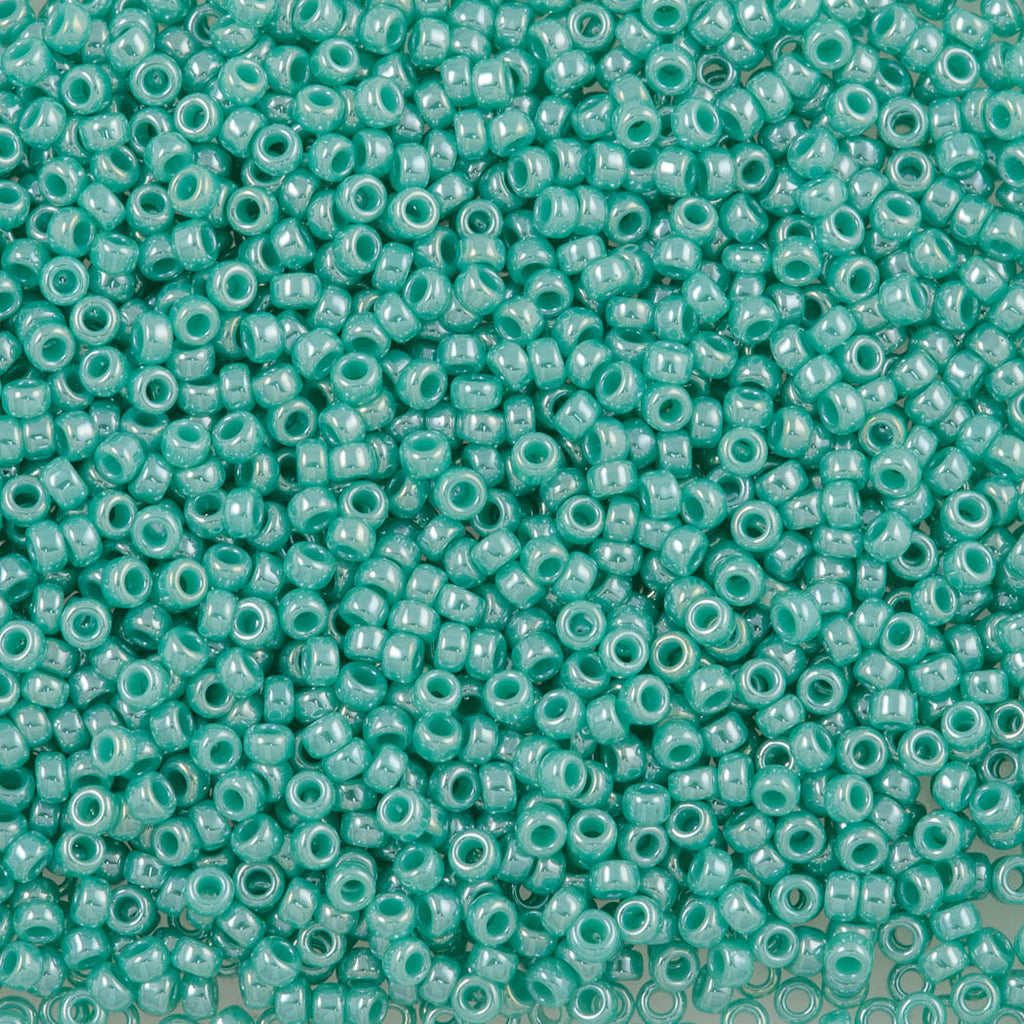 Seed bead, Miyuki, glass, opaque gunmetal, (RR451), #15 rocaille. Sold per  35-gram pkg. - Fire Mountain Gems and Beads