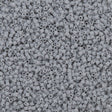 Miyuki Delica Seed Bead 15/0 Opaque Matte Ghost Grey 5g DBS1589