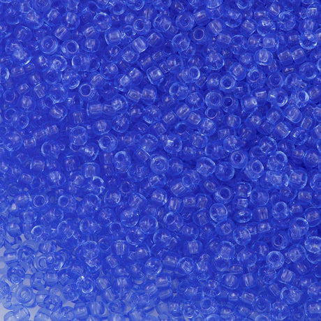 50g Toho Round Seed Bead 8/0 Transparent Light Sapphire (13)