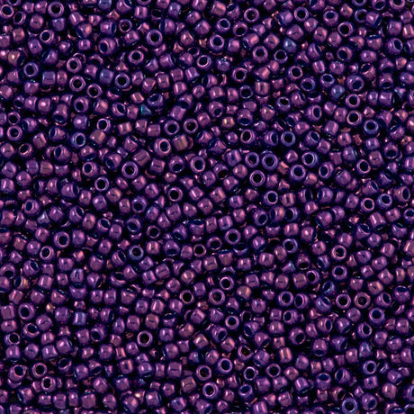 Toho Round Seed Bead 11/0 Metallic Purple (461)