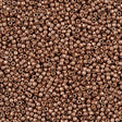 50g Toho Round Seed Bead 8/0 PermaFinish Galvanized Almond (593PF)