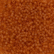 25g Miyuki Delica Seed Bead 11/0 Matte Transparent Dark Topaz DB1261