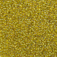 Miyuki Round Seed Bead 8/0 Silver Lined Yellow AB (1006)