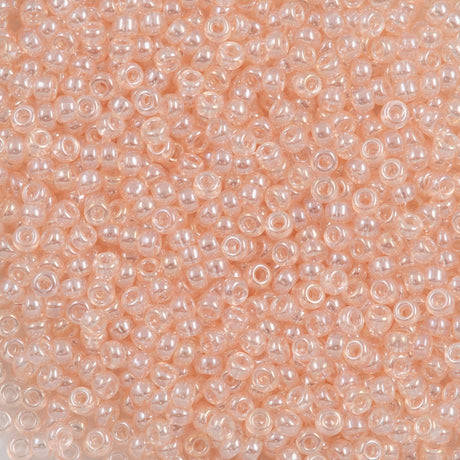 50g Miyuki Round Seed Bead 11/0 Light Rose Enamel (365)