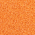 Miyuki Round Seed Bead 11/0 Opaque Light Orange Luster (423)