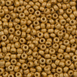 Miyuki Round Seed Bead 15/0 Duracoat Galvanized Matte Gold (4202F)