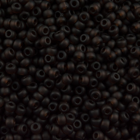 Miyuki Round Seed Bead 6/0 Matte Brown (135F)