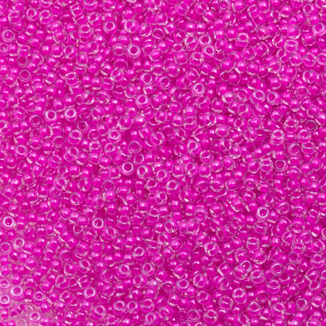 Miyuki Round Seed Bead 6/0 Luminous Hot Magenta (4302)