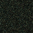 25g Miyuki Delica Seed Bead 11/0 Matte Metallic Bronze Dark Green DB327