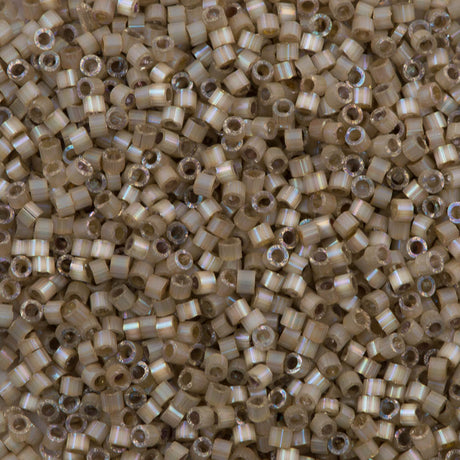 25g Miyuki Delica Seed Bead 11/0 Leopard Skin AB DB680