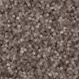 Miyuki Delica Seed Bead 11/0 Dark Taupe Satin 2-inch Tube DB827